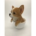 thumbnail image 4 of Pacific Giftware Adorable Teacup Pet Pals Puppy Collectible Figurine 5.75 Inches (Chihuahua), 4 of 4