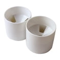 thumbnail image 1 of Shisuyan 2 Pcs Practice Putting Cup Home Backyard Training Accessory (White), 1 of 8