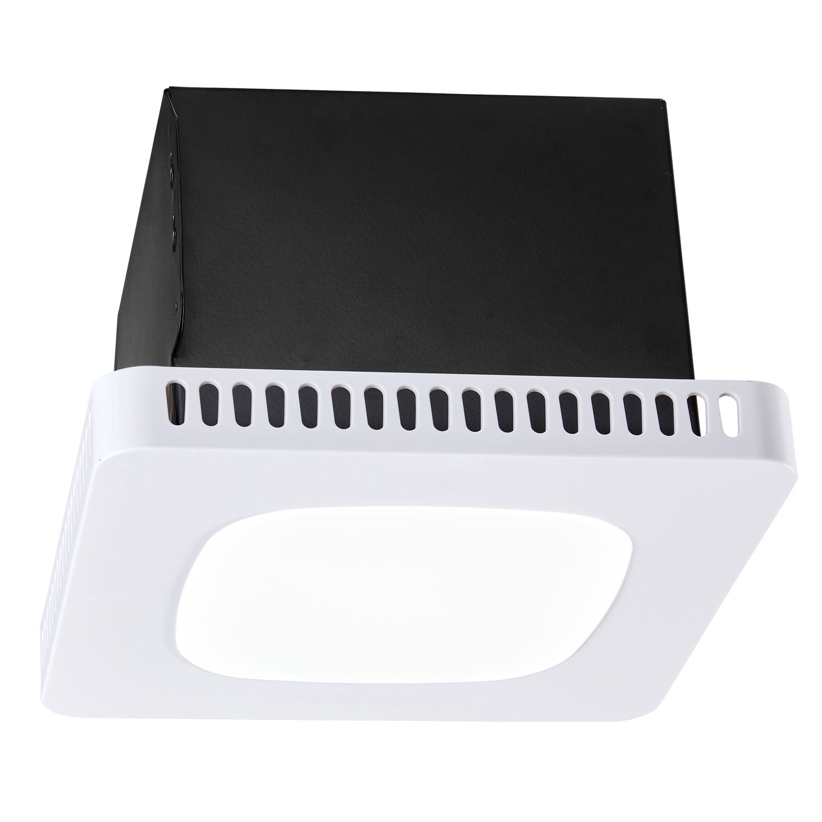 130 CFM Bathroom Exhaust Fan with LED Light, 3 Color Temperature Options, 1.5 Sones Low Noise, AC Motor for Laundry Room Home Ventilation