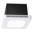 thumbnail image 3 of Bathroom Exhaust Fan with LED Light 130 CFM 3 Speed 1.5 Sones Low Noise AC Motor Ceiling Fan for Laundry Room Storage Home Ventilation White, 3 of 10