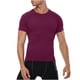 thumbnail image 2 of pstuiky Camisas de vestir de manga corta para hombre, Camisa deportiva de color liso con mangas raglán cortas y cuello redondo para hombre ropa de hombre xxl, 2 of 5