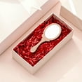 thumbnail image 7 of RAGUPEL Hand Mirrors with Handle,Flat Oval Hand Mirror 6.9"*3.1"*0.4" Hand Held Mirrors with Handle,Crystal-Clear Reflection Hand Mirrors with Handle,Pink, 7 of 7