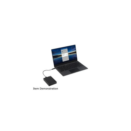 Seagate - One Touch 1TB External USB 3.0 Portable Hard Drive with Rescue Data Recovery Services - Black