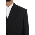 thumbnail image 5 of Dolce & Gabbana Black Wool Double Breasted Slim Fit Suit, 5 of 11