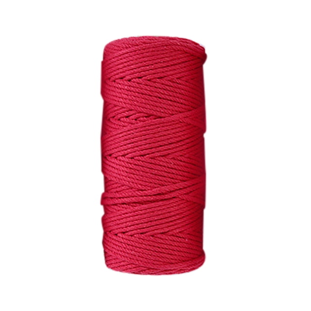 DIY Knitting Supplies Clearance Colored Cotton Thread Rope Handmade Diy Thread Rope Binding Beam Mouth Rope, Home Textile DIY Knitting DIY