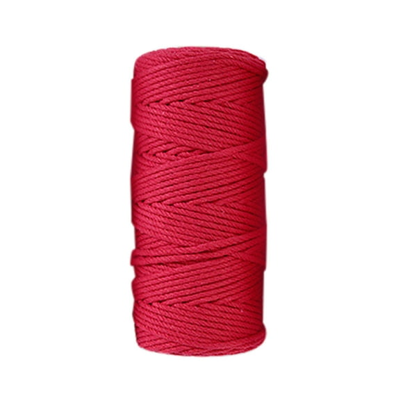 DIY Knitting Supplies Clearance Colored Cotton Thread Rope Handmade Diy Thread Rope Binding Beam Mouth Rope, Home Textile DIY Knitting DIY