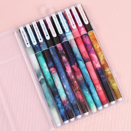 10Pcs/Lot New Cute Cartoon Colorful Gel Pen Set Kawaii Stationery