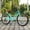 Mint Green, variant on Uforic 24 Inch Beach Cruiser Bike, 7 Speed Commute Bike, Step-Through Bicycle for Adult Women & Men, Steel Frame Cruiser Bike, White