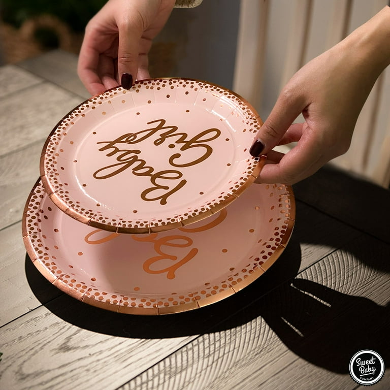 Paper plates for baby shower hot sale