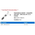 thumbnail image 2 of Clutch Master Cylinder - Compatible with 2004 - 2006 Scion xB 1.5L 4-Cylinder 2005, 2 of 2