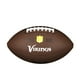thumbnail image 2 of Balón de fútbol americano Wilson NFL con logo del equipo Minnesota Vikings, 2 of 2