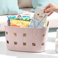 thumbnail image 6 of Storage Baskets And Bins Transparent Plastic Storage Basket For Home Bathroom Cabinet Organizer Baskets, 6 of 6