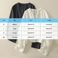 thumbnail image 3 of SwiftWear Women’s Long Sleeve V-Neck Solid Cotton Lightweight Cardigan Sunscreen Breathable Loose Fit Casual Cardigan for Daily Wear, 3 of 8
