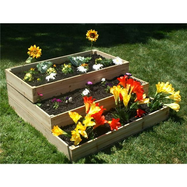 Riverstone RGB-4W-3TIER Eden Waterfall & Pyramid Garden Bed Kit