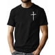 thumbnail image 1 of Si mencionas mi pasado, deberías saber que Jesús retiró los cargos. Camiseta de algodón, estilo urbano, informal, cuello redondo, manga corta, unisex., 1 of 6