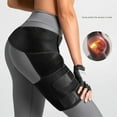thumbnail image 2 of MesaSe Adjustable Hip & Thigh Brace for Sciatica Pain Relief - Groin & Hamstring Medical Compression Sleeve Stabilizer for Men and Women  Buttock Support Wrap with Six Nylon Buckle Pressu, 2 of 7