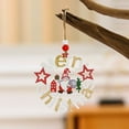 thumbnail image 4 of Xihbxyly Colgante Navideño Hueco, Adorno de Gnomo de Madera, Decoración Festiva para El Hogar, Colgante Único para Árbol de Navidad, Leyenda Popular de La Suerte, Decoración para Fiestas Navideñas, T, 4 of 7