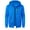 Blue, variant on Men's Lightweight Track Jacket Slim Fit Zip Up Hoodie Thermal Winter Warm Casual Active Coat for Outdoor
