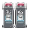 Dove Men+Care Deodorant Stick Aluminum-free formula with 48-Hour Protection Clean Comfort Deodorant for men with Vitamin E and Triple Action Moisturizer 3 oz Pack of 2