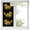 Yellow, variant on Dragon Flames Window Privacy Film, Yellow Dragons Abstract Modern Art Static Cling UV Sun Blocking Heat Control Window Tint Day and Night, Non-Adhesive One Way Windows Privacy Cover 17.7''x39.3''