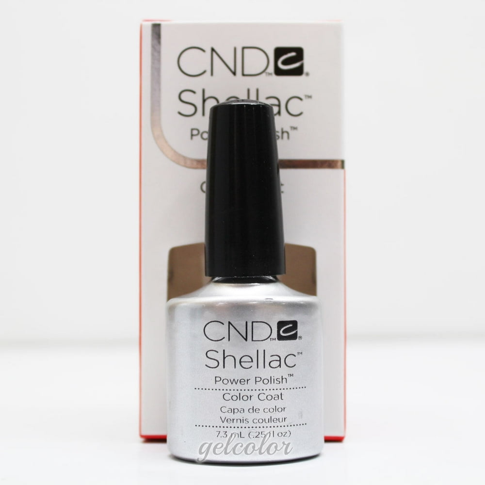 CND CND Shellac Gel Polish 0.25 oz Silver Chrome