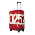 thumbnail image 2 of Daiia Happy New 2025 Year Luggage Cover, Thickened Washable Travel Luggage Covers, Elastic Unique Baggage Covers for 18-20 inch Luggage-Large, 2 of 9