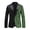 Green, variant on Blazer for Men Classic Turndown Collar Single Button Suit Jacket Lightweight Long Sleeve Mens Blazer Jacket Unique Patchwork Coat Stylish Wave Glitter Shiny Banquet Party Jacket 2XL