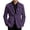 Purple3, variant on IWRICH Men's Carnival Strip Printed Corduroy Blazer Mardi Gras Casual Plus Size Suit Jacket Rave Holiday Party Stage Coat Yellow XL