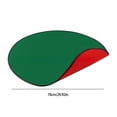 thumbnail image 3 of Christmas Tree Floor Protector Mat - 76x76cm Green Cloth - Reversible Red/Green Design - Protects Floors from Scratches - Easy Clean & Store - Durable Holiday Decor for Real & Artificial Trees, 3 of 6