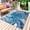 Blue, variant on Ocean Red Octopus Outdoor Rug for Patio/Deck/Porch, Non-Slip Large Area Rug 5 x 8 Ft, Nautical Castle Coastal Lighthouse Indoor Outdoor Rugs Washable Area Rugs, Reversible Camping Rug Carpet Runner