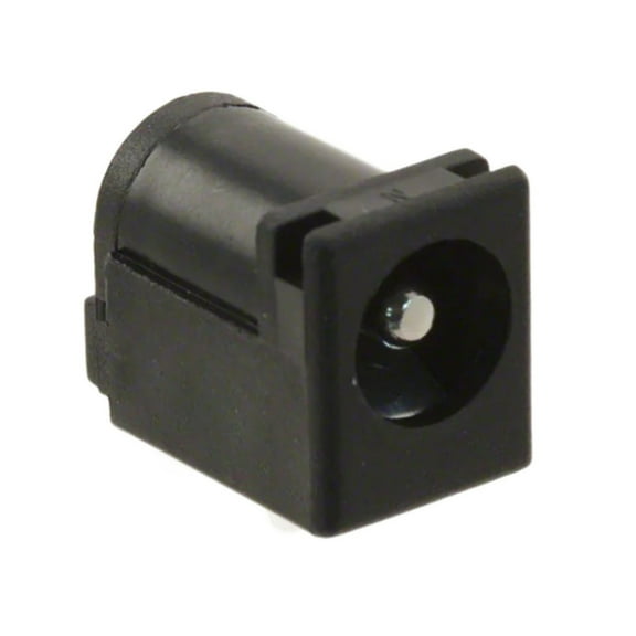 Pack of 5 PJ-002BH Connector Jack Power Barrel 2.50mm ID (0.098), 5.50mm OD (0.217) Through Hole, Right Angle : RoHS