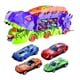 thumbnail image 3 of Coche comiendo dinosaurio perfke juguete de dinosaurio almacenamiento flexible 8 coches, 3 of 9