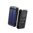 thumbnail image 3 of High-Capacity Solar Power Bank with 30W PD Fast Charging and 15W Wireless Charging Portable External Battery, 3 of 5