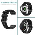 thumbnail image 3 of Correa de reloj de silicona de 20 mm para correa de pulsera deportiva Garmin Fenix ​​7S (negro) Tmvgtek Para Estrenar, 3 of 9