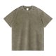 thumbnail image 3 of Camiseta para hombre SCZ texto gráfico piscina calle casual Manga corta estampada ejército verde XL, 3 of 3