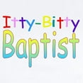 thumbnail image 2 of CafePress - Itty Bitty Baptist Infant Bodysuit - Baby Light Bodysuit, Size Newborn - 24 Months, 2 of 4
