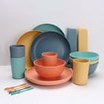 thumbnail image 2 of RKSTN Tableware Tableware Whea-T Straw Dinnerware Sets for 4 (32Pcs) ,Whea-T Straw Dinnerware Sets, Microwave Dishwasher Safe Tableware Bowls, Cups,Plates Set Reusable Dinner Kitchen Gadgets, 2 of 4