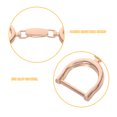 thumbnail image 3 of HAMPPLIES 5Ud Conector De Metálico Dorado Ajustable Para Cinturones Y Bolsos, 3 of 8