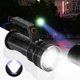thumbnail image 4 of Foco LED negro reflector linterna de mano recargable antorcha portátil, 4 of 8