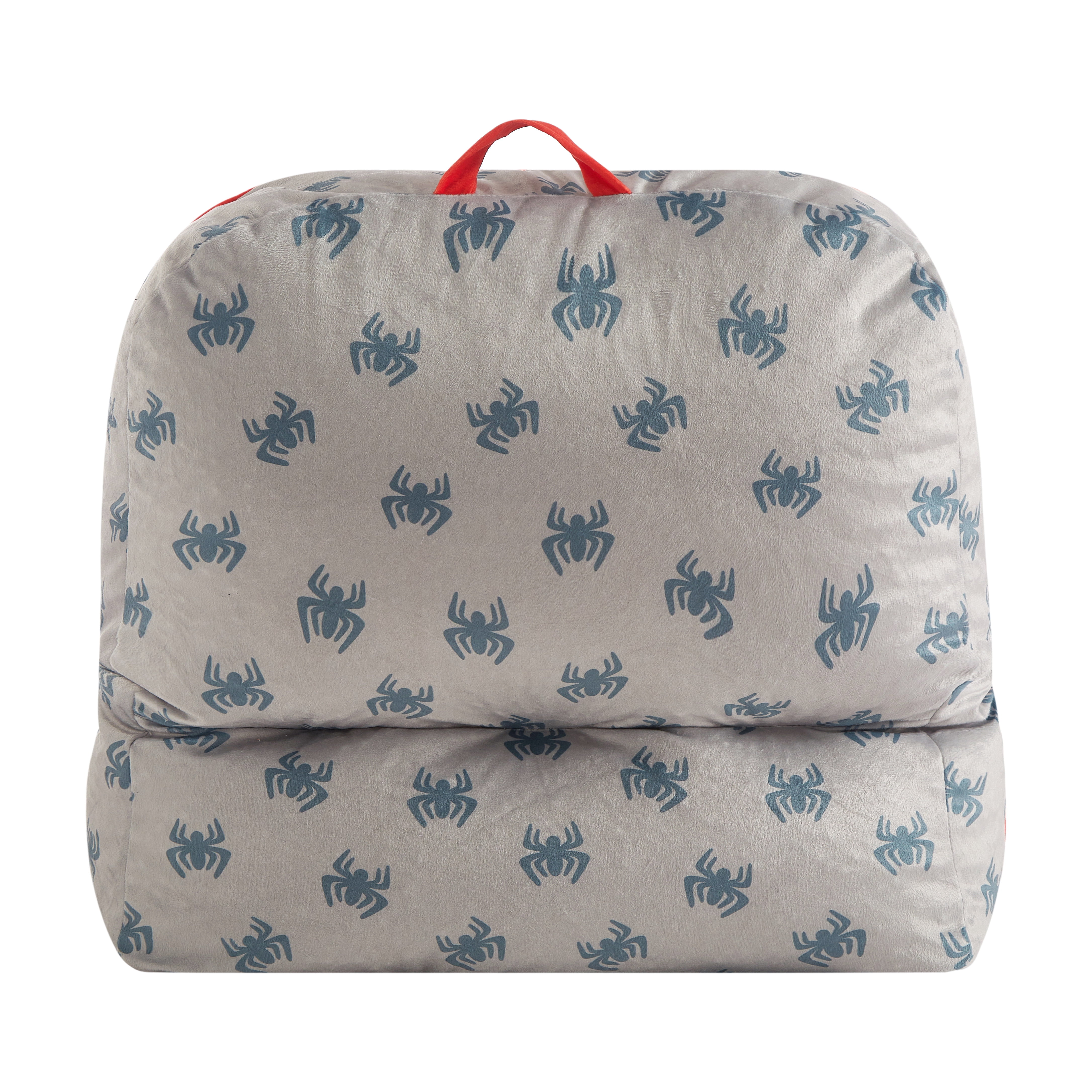 Spidey & Friends Toddler Square Bean Bag Chair, Grey