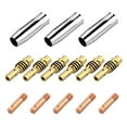 thumbnail image 1 of Windfall 14Pcs/Set 15AK MIG Welding Nozzle Welder Torch Holder Contact Tip for MB Binzel, 1 of 7