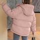 thumbnail image 4 of Chaqueta acolchada DecSea para mujer, de manga larga, con capucha y cremallera, para invierno, 4 of 4