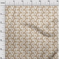 thumbnail image 3 of oneOone Velvet Light Brown Fabric Asian Block Sewing Material Print Fabric By The Yard 58 Inch Wide, 3 of 4