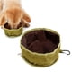 thumbnail image 2 of Cuenco plegable para perros, plato de alimentación plegable con mosquetón, de limpiar Verde Yuyangstore Cuenco plegable para perros., 2 of 7