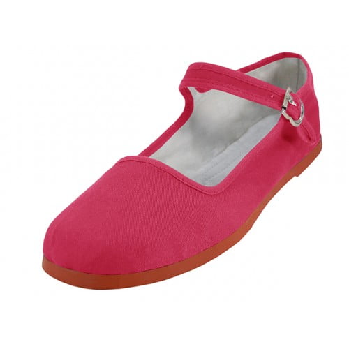 Cotton mary jane flats 2025