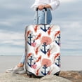 thumbnail image 3 of Lsque Koi Fish And Corals Printed Luggage Cover, Travel Luggage Protector,Scratch and Dirt Resistant, Fits 18-32 Inch Luggage - Small, 3 of 9