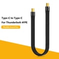 thumbnail image 3 of FLhrweasw Cable USB C A Tipo C PD 100W 8K 60Hz 40Gbps para Cable Thunderbolt 4 USB C (22 CM), 3 of 7