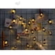 thumbnail image 4 of Guirnalda de Luces Led Solares | Luces Cilíndricas Blancas de 4,8 M para Interiores y Exteriores | Decoración Navideña para Habitaciones, Jardines y Patios, 4 of 7