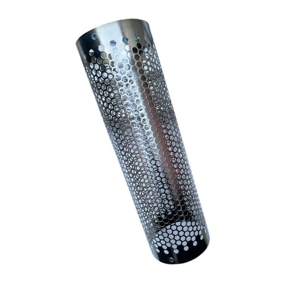 Tubo de chimenea para tienda de campaña, protector de chimenea, red antichispas, resistente a altas temperaturas, tapa de chimenea para quemador,