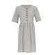 thumbnail image 4 of Vestido de botones de manga corta con estampado de moda de verano para mujer Pompotops  ghjkhdj13214, 4 of 7